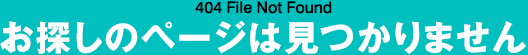 404 File Not Found
